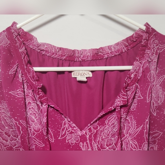 Merona Pink Sleeveless Midi Dress-Size XXL - Picture 5 of 14